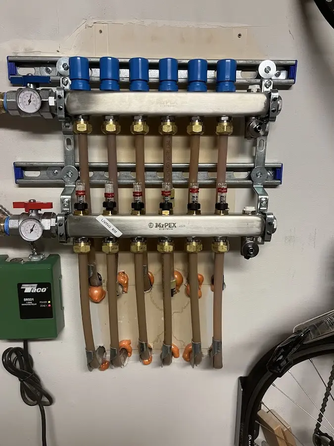 Plumber performing Leak Detection at a residential property in Ville Platte